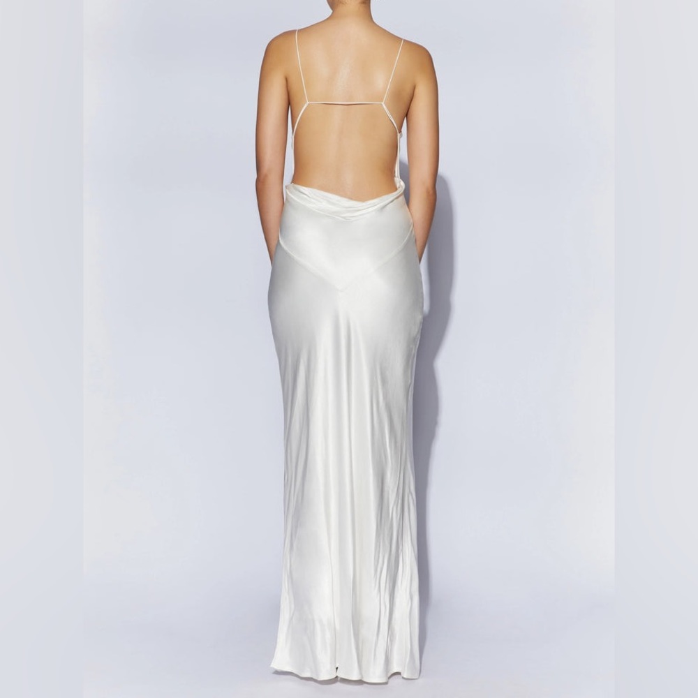 Meshki Cream Maxi Dress - Picture 4 of 8